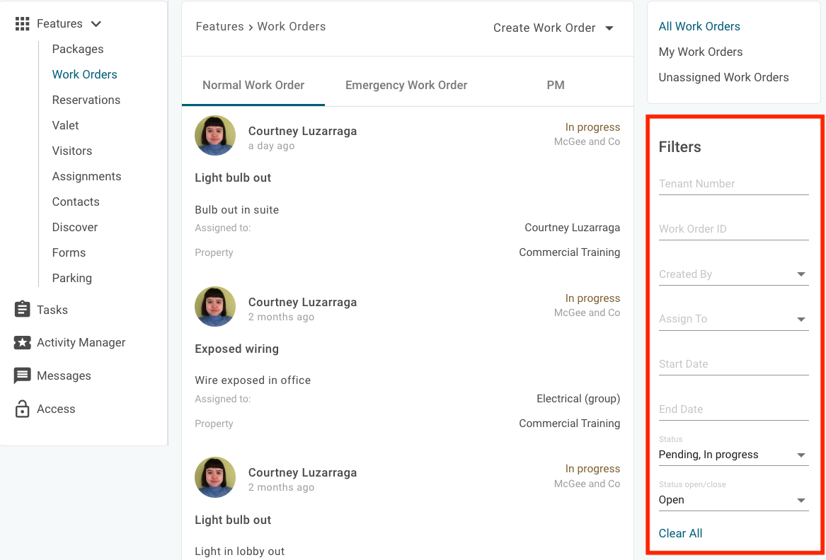 com staff portal work order filters.png